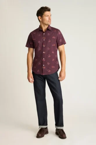 Affirmez votre style avec le Riviera Short Sleeve Shirt de Bonobos