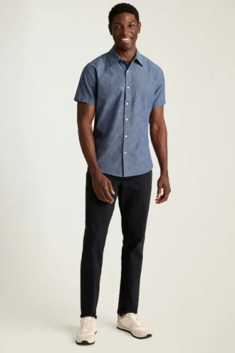 Affirmez votre style avec le Riviera Short Sleeve Shirt de Bonobos
