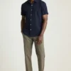 Affirmez votre style avec le Riviera Short Sleeve Shirt de Bonobos