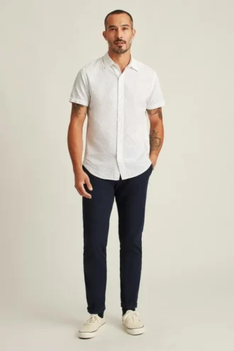 Affirmez votre style avec le Riviera Short Sleeve Shirt de Bonobos