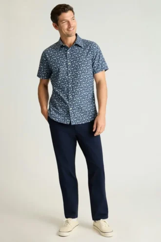 Affirmez votre style avec le Riviera Short Sleeve Shirt de Bonobos