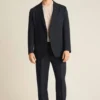 Blazer Cooper en lin italien et Tencel par Bonobos | Col en pointe