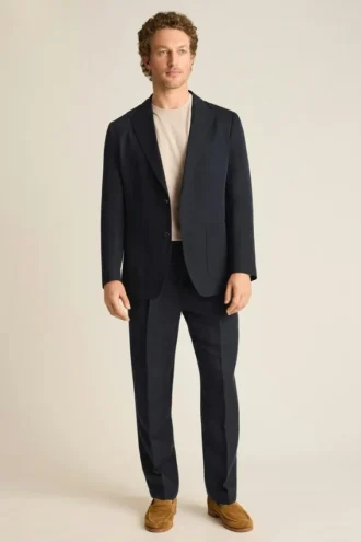 Blazer Cooper en lin italien et Tencel par Bonobos | Col en pointe