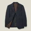 Blazer Cooper en lin italien et Tencel par Bonobos | Col en pointe