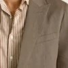 Blazer Cooper en lin italien et Tencel par Bonobos | Col en pointe