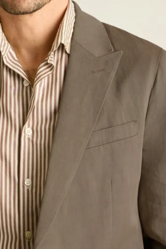 Blazer Cooper en lin italien et Tencel par Bonobos | Col en pointe