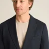Blazer Cooper en lin italien et Tencel par Bonobos | Col en pointe