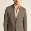 Blazer Cooper en lin italien et Tencel par Bonobos | Col en pointe