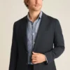Blazer Cooper en lin italien et Tencel par Bonobos | Col en pointe