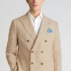 Blazer croisé en lin italien Jetsetter