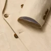 Blazer croisé en lin italien Jetsetter
