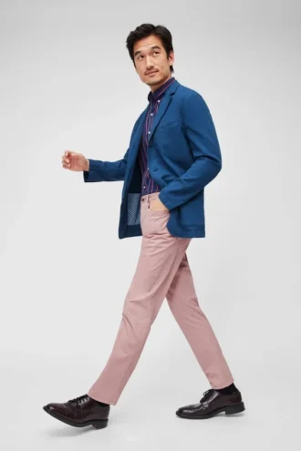 Blazer en coton stretch