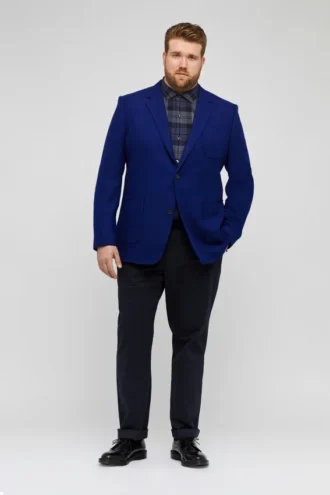 Blazer en laine britannique unconstructed