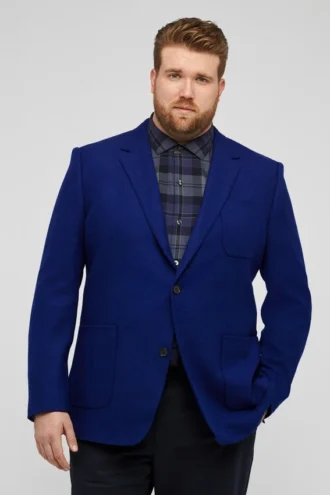 Blazer en laine britannique unconstructed
