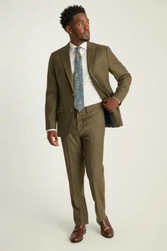 Blazer en laine brossée italienne Jetsetter