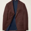 Blazer en laine brossée italienne Jetsetter