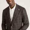Blazer en laine et cachemire pour homme par Bonobos | Style laine-cachemire de luxe