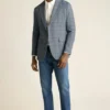 Blazer en lin pour homme par Bonobos | Modèle léger en mélange de tricot italien