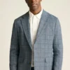 Blazer en lin pour homme par Bonobos | Modèle léger en mélange de tricot italien