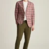 Blazer en lin unconstructed
