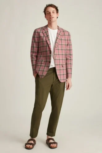 Blazer en lin unconstructed