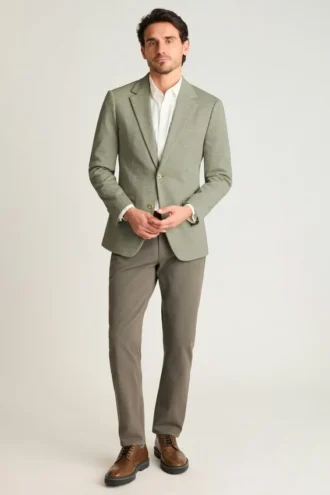 blazer en maille 1 7 330x495 - Blazer en maille