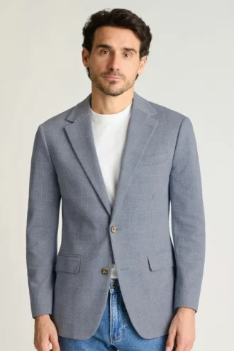 blazer en maille 2 8 330x495 - Blazer en maille