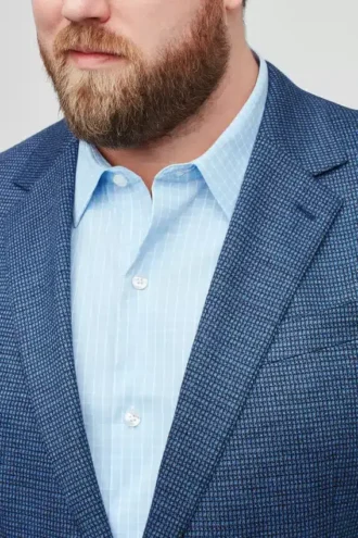 blazer en maille grandes tailles 2 330x495 - Blazer en maille - Grandes tailles