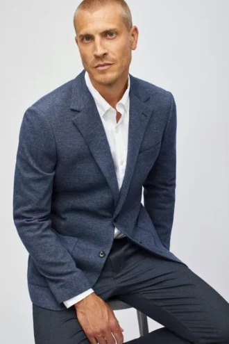 Blazer en maille italienne