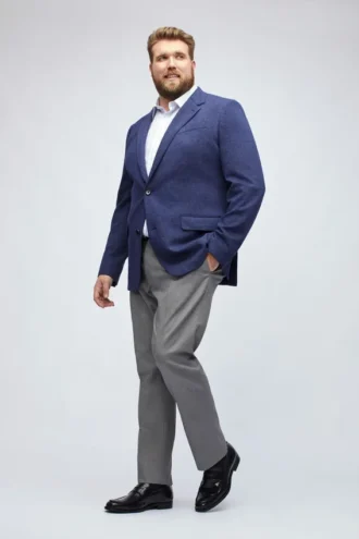 Blazer en maille italienne, grandes tailles