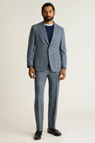 Blazer en tweed britannique Jetsetter