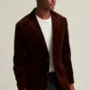 Blazer en velours stretch italien Jetsetter