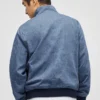 Blouson aviateur en chambray