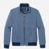 Blouson aviateur en chambray