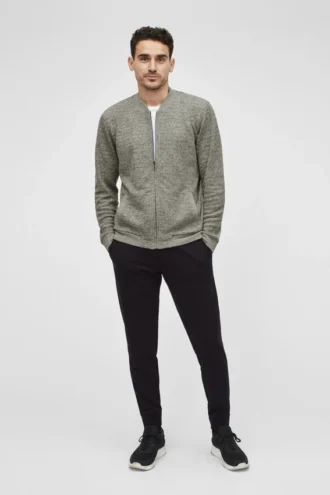 Blouson aviateur en polaire