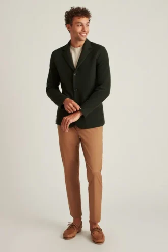 Cardigan-blazer en maille