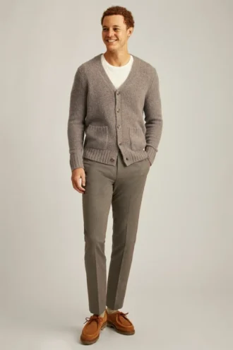 Cardigan en laine d&rsquo;alpaga