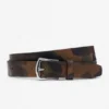 Ceinture en cuir camouflage