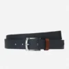Ceinture en cuir grainé