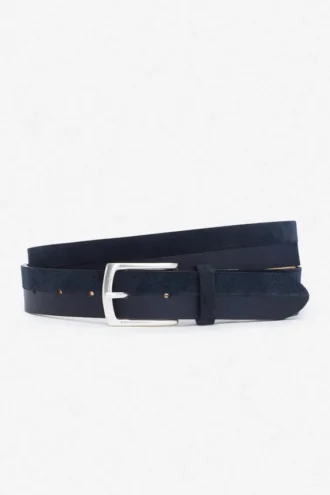 Ceinture en daim et cuir