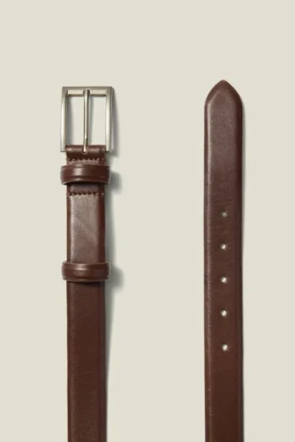 Ceinture habillée en cuir pour homme