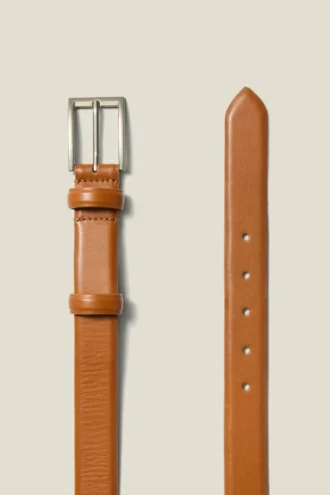 Ceinture habillée en cuir pour homme