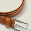 Ceinture habillée en cuir pour homme
