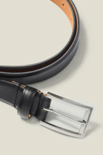 Ceinture habillée en cuir pour homme