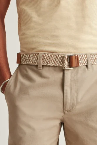 Ceinture tissée de style marin