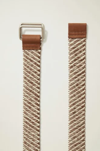 Ceinture tissée de style marin