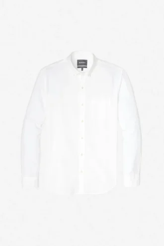 Chemise boutonnée délavée
