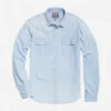 Chemise boutonnée en chambray