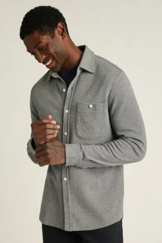 Chemise à boutons gaufrés pour homme par Bonobos | Classique, souple et confortable