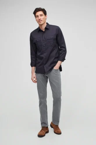 Chemise de camping à grandes poches